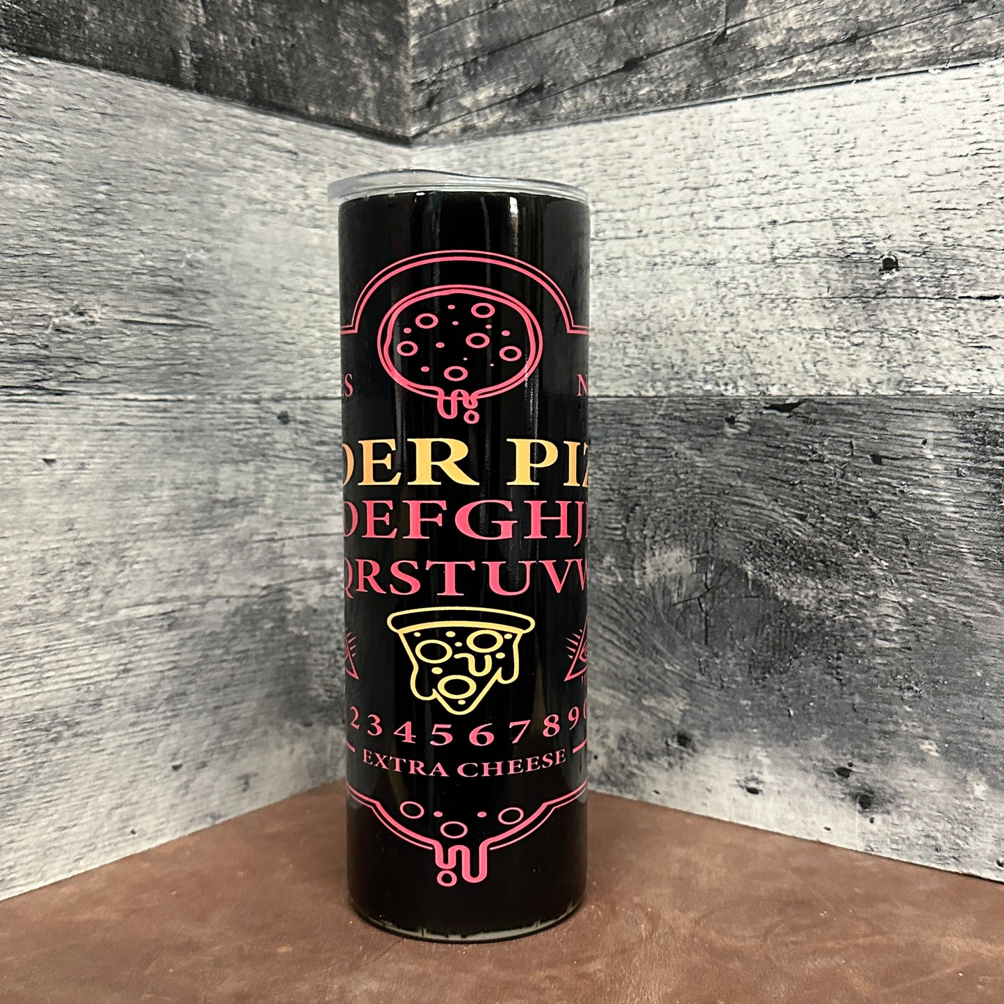 Pizza ouija board 20oz tumbler