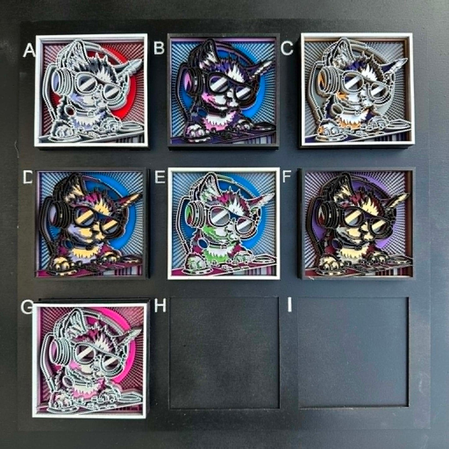 Kitty Dj magnets