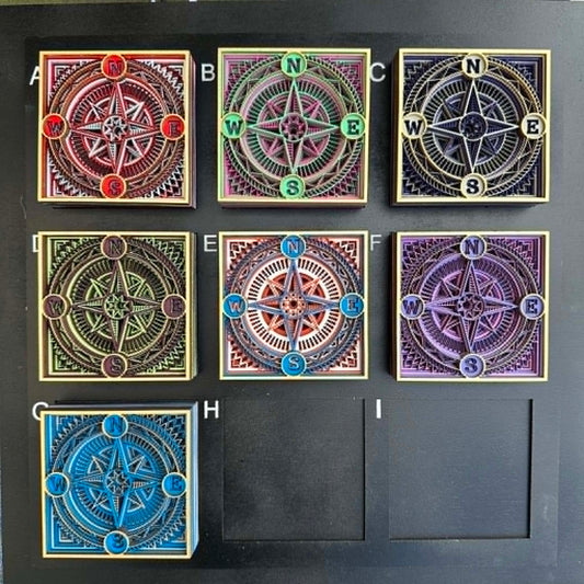 Compass magnets