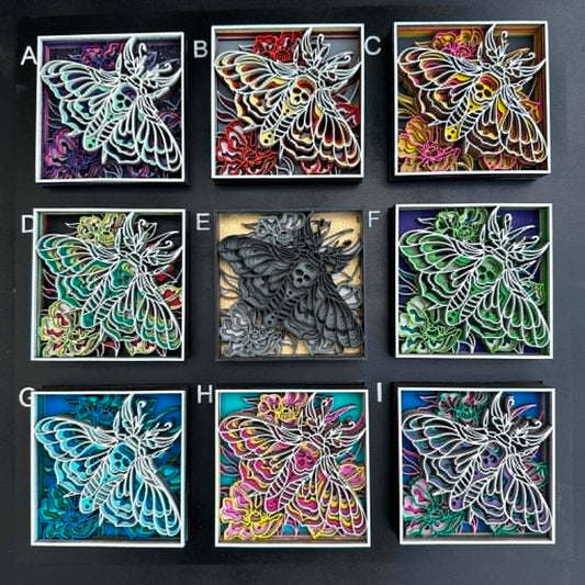 Dead Moth magnets
