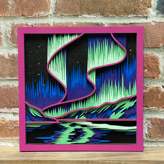 Layered Northern Lights