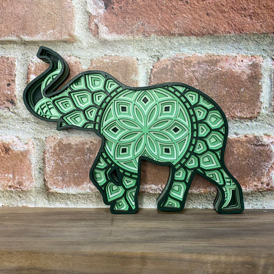 Layered Small Elephant.