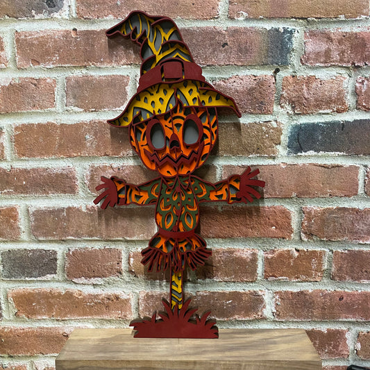 Layered scarecrow
