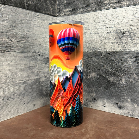 Hot Air Balloon 20oz tumbler