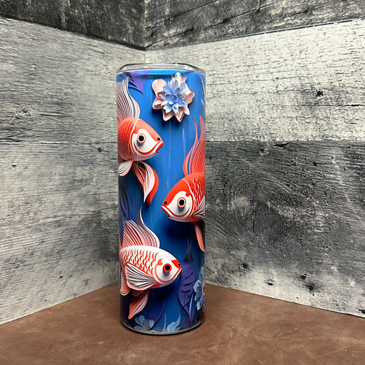 fishy 20oz tumbler