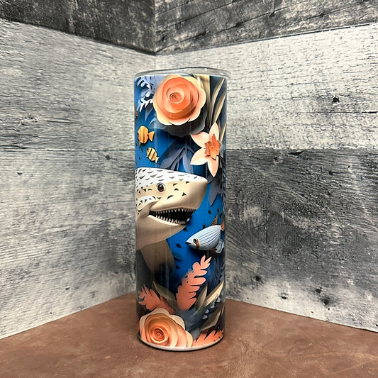 Shark 20oz tumbler