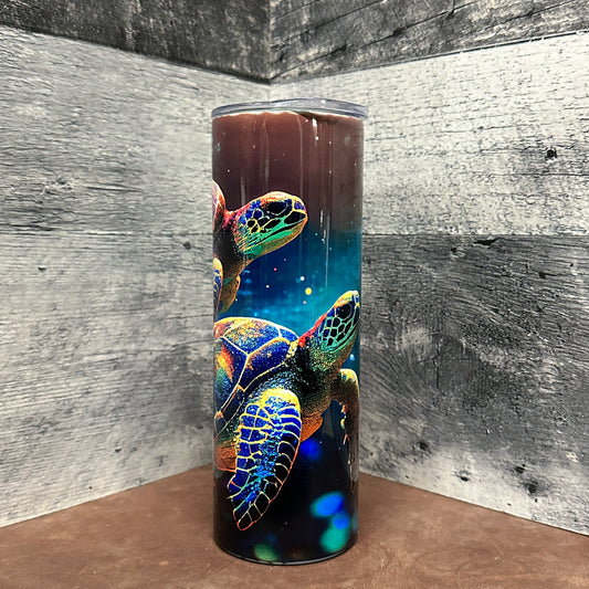 Sea turtles 20oz tumbler