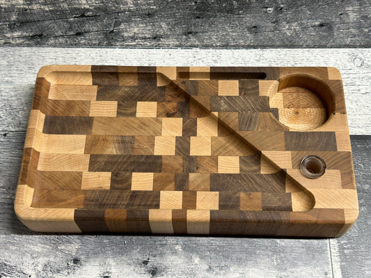 scrambled rolling tray