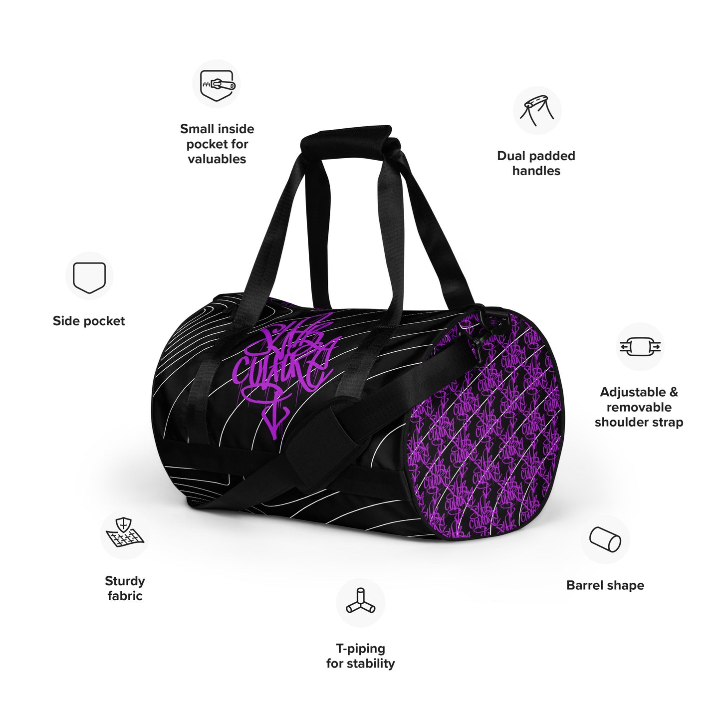 SlabClulture gym bag